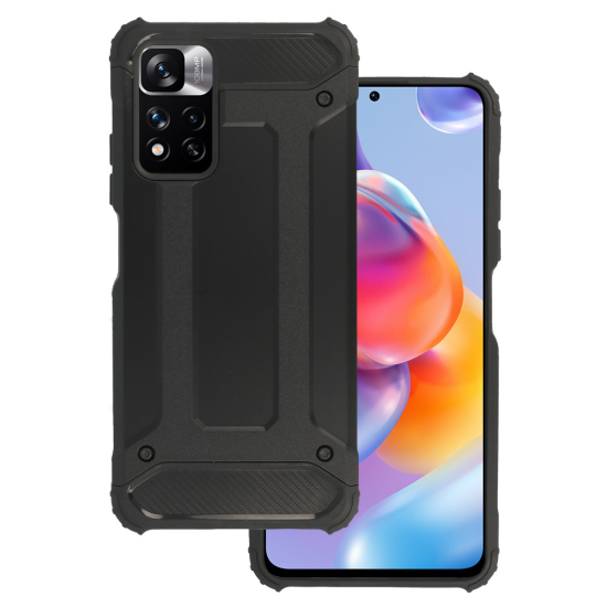 ARMOR CARBON CASE FOR XIAOMI REDMI NOTE 11 5G/POCO M4 PRO 5G BLACK ARMOR CARBON CASE FOR XIAOMI REDMI NOTE 11 5G/POCO M4 PRO 5G BLACK