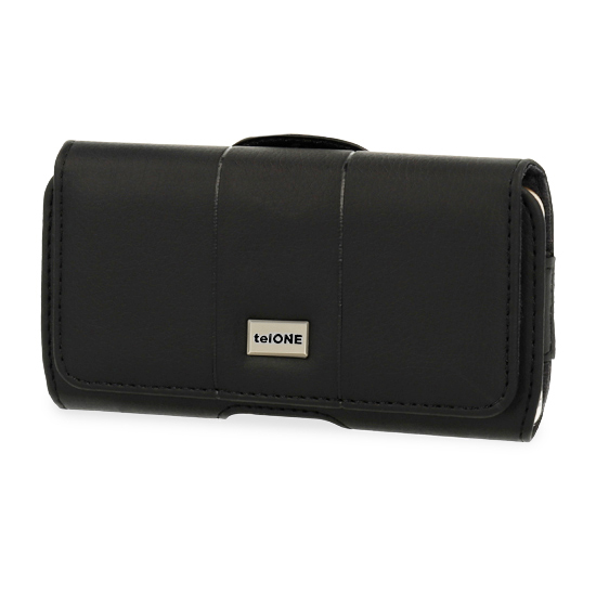 Telone MAX Belt Holster (SIZE 17) for Iphone 6/7/8 Plus/Xs Max/Samsung A32/A51/S10/S20/S21 μαύρο, l