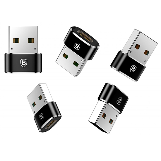 Baseus Μετατροπέας USB-A male σε USB-C female (CAAOTG-01)