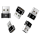 Baseus Μετατροπέας USB-A male σε USB-C female (CAAOTG-01)