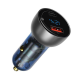 Baseus Car Charger - USB + Typ C - QC 4.0 PD 3.0 65W 5A (CCKX-C0A) Silver