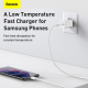 Baseus Super Si 1C Wall charger - Type C - QC 3.0 PD 25W 3A with Type C to Type C cable (TZCCSUP-L0
