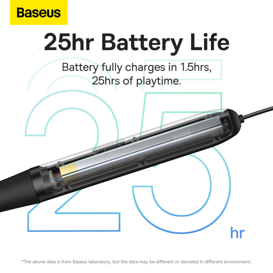 Baseus Bluetooth earphones Bowie P1 (NGPB000001) Black