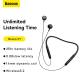 Baseus Bluetooth earphones Bowie P1 (NGPB000001) Black