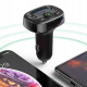 Baseus Transmitter FM T-type Bluetooth MP3 - 2xUSB - 3,4A charger (CCTM-01) Black