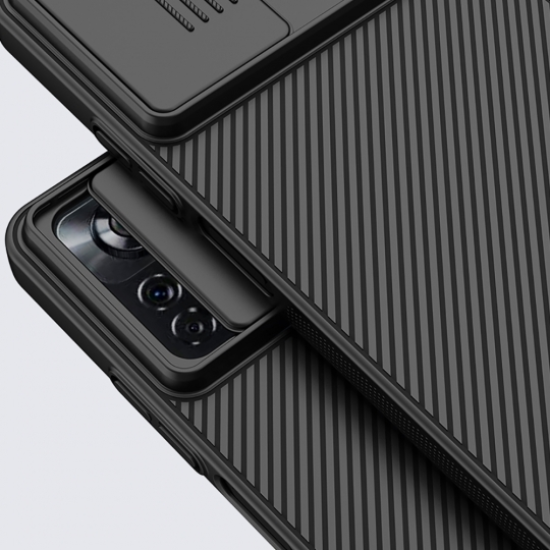 Nillkin CamShield PC Case for Xiaomi Poco X4 Pro 5G black