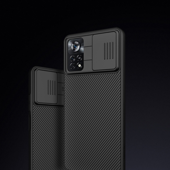 Nillkin CamShield PC Case for Xiaomi Poco X4 Pro 5G black