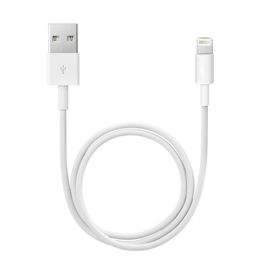 Cable - USB to Lightning - Iphone 5/6/7/8/X 1 Meter WHITE