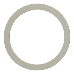 METAL STICKER RING MAGSAFE - Ασημί