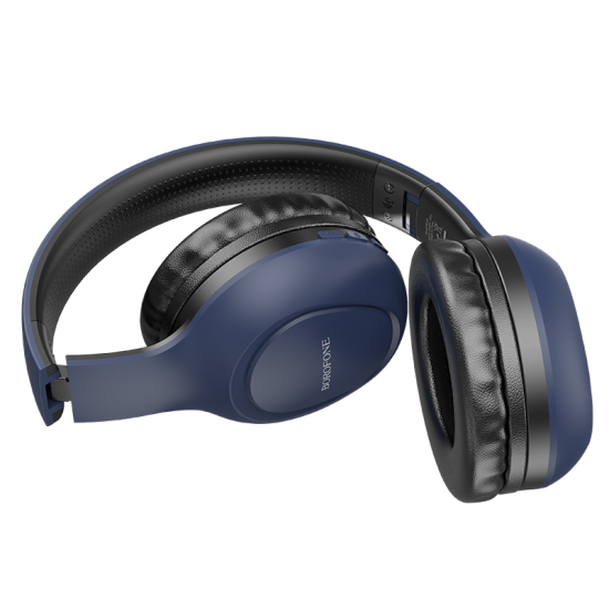 Borofone Over-ear headphones BO19 Musique bluetooth Μπλε