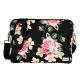 WONDER SLEEVE LAPTOP 13-14 INCHES BLACK AND ROSES