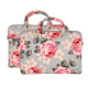 WONDER BRIEFCASE LAPTOP 17 INCHES GREY AND ROSES