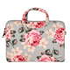 WONDER BRIEFCASE LAPTOP 17 INCHES GREY AND ROSES