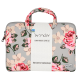 WONDER BRIEFCASE LAPTOP 17 INCHES GREY AND ROSES