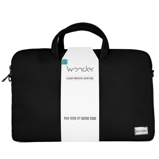 WONDER BRIEFCASE LAPTOP 17 INCHES BLACK
