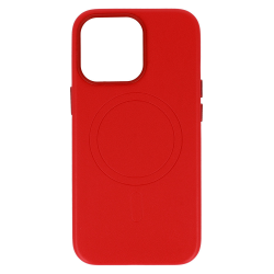 MagSafe Leather Case Iphone 14 Red