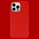 MagSafe Leather Case Iphone 14 Pro Max Red MagSafe Leather Case Iphone 14 Pro Max Red
