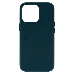 MagSafe Leather Case Iphone 14 Navy