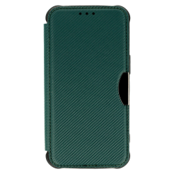 Razor Carbon Book Case for Samsung Galaxy A34 5G dark green