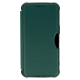 Razor Carbon Book Case for Samsung Galaxy A34 5G dark green