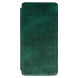 Razor Leather Book Case for Samsung Galaxy A34 5G dark green