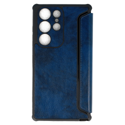 Razor Leather Book Case for Samsung Galaxy A34 5G navy