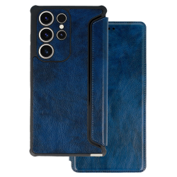 Razor Leather Book Case for Samsung Galaxy A34 5G navy