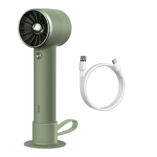 Baseus Fan Flyer Turbine power bank 4000mAh with Lightning cable (ACFX010006) green Baseus Fan Flyer Turbine power bank 4000mAh with Lightning cable (ACFX010006) green