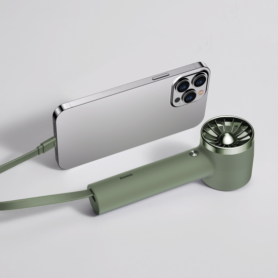 Baseus Fan Flyer Turbine power bank 4000mAh with Lightning cable (ACFX010006) green Baseus Fan Flyer Turbine power bank 4000mAh with Lightning cable (ACFX010006) green