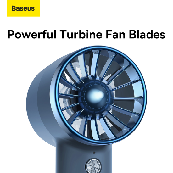 Baseus Fan Flyer Turbine power bank 4000mAh with Type C cable (ACFX010103) blue