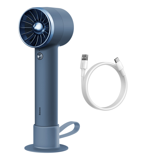 Baseus Fan Flyer Turbine power bank 4000mAh with Type C cable (ACFX010103) blue