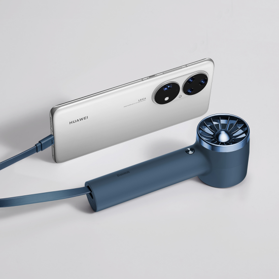 Baseus Fan Flyer Turbine power bank 4000mAh with Type C cable (ACFX010103) blue