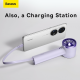 Baseus Fan Flyer Turbine power bank 4000mAh with Type C cable (ACFX010105) purple Baseus Fan Flyer Turbine power bank 4000mAh with Type C cable (ACFX010105) purple