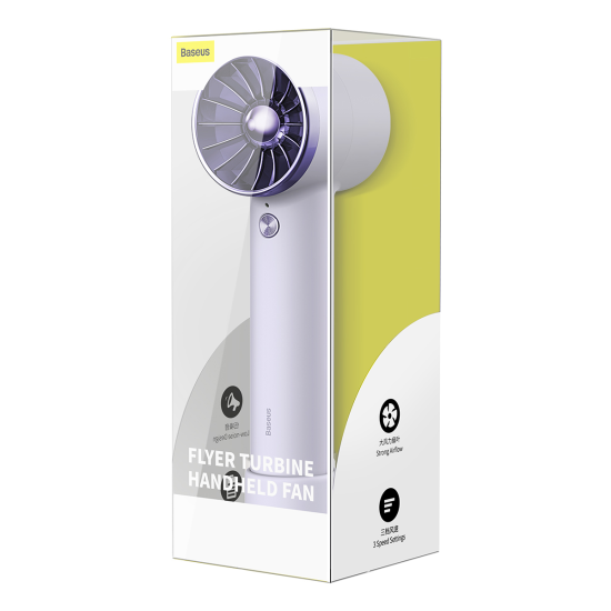 Baseus Fan Flyer Turbine power bank 4000mAh with Type C cable (ACFX010105) purple Baseus Fan Flyer Turbine power bank 4000mAh with Type C cable (ACFX010105) purple