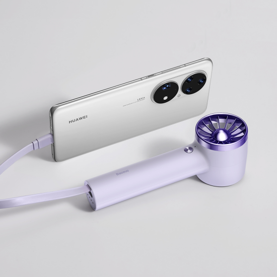 Baseus Fan Flyer Turbine power bank 4000mAh with Type C cable (ACFX010105) purple Baseus Fan Flyer Turbine power bank 4000mAh with Type C cable (ACFX010105) purple