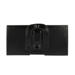 TELONE VIVA BELT HOLSTER (SIZE 10) FOR IPHONE 5/NOKIA 215 4G/225/5310 2020 BLACK, LEATHER