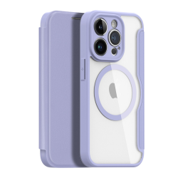 Dux Ducis Skin X Pro Book Δερματίνης Μωβ (iPhone 14 Pro Max)