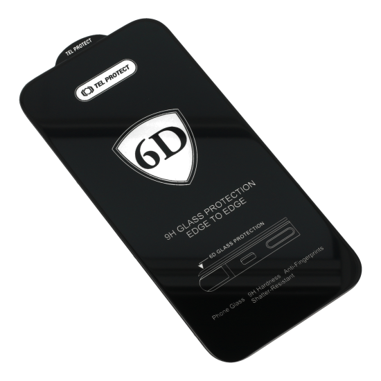 Full Glue 6D Tempered Glass for IPHONE 11 Black
