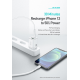WALL CHARGER DUX DUCIS C80 SUPER SI - USB + TYPE C - PD 30W QC 3.0 18W 3A WHITE