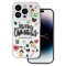 TEL PROTECT CHRISTMAS CASE FOR IPHONE 12 DESIGN 3 CLEAR