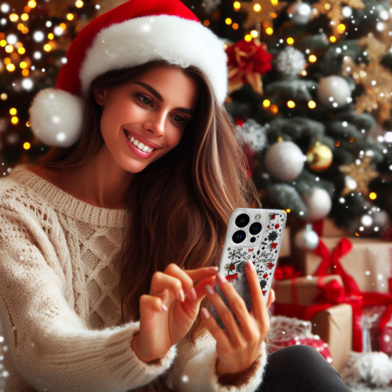 TEL PROTECT CHRISTMAS CASE FOR IPHONE 12 DESIGN 5 CLEAR TEL PROTECT CHRISTMAS CASE FOR IPHONE 12 DESIGN 5 CLEAR