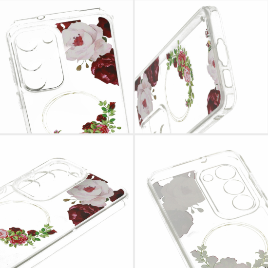 Tel Protect Flower for Samsung Galaxy A15 4G/5G design 2 Tel Protect Flower for Samsung Galaxy A15 4G/5G design 2