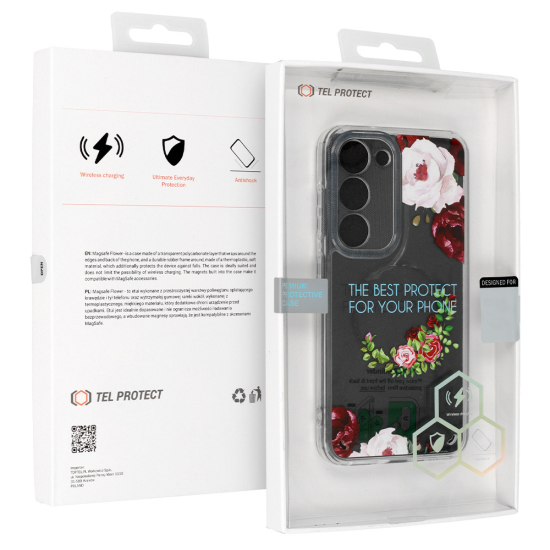 Tel Protect Flower for Samsung Galaxy A15 4G/5G design 2 Tel Protect Flower for Samsung Galaxy A15 4G/5G design 2