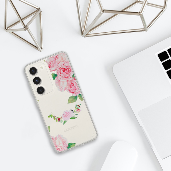 Tel Protect Flower for Samsung Galaxy A15 4G/5G design 1 Tel Protect Flower for Samsung Galaxy A15 4G/5G design 1