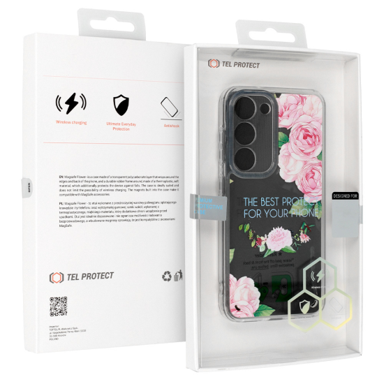 Tel Protect Flower for Samsung Galaxy A15 4G/5G design 1 Tel Protect Flower for Samsung Galaxy A15 4G/5G design 1