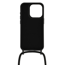 STRAP SILICONE CASE FOR IPHONE 11 DESIGN 1 BLACK STRAP SILICONE CASE FOR IPHONE 11 DESIGN 1 BLACK