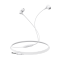 BOROFONE EARPHONES BM20 DASMELODY WITH MICROPHONE WHITE
