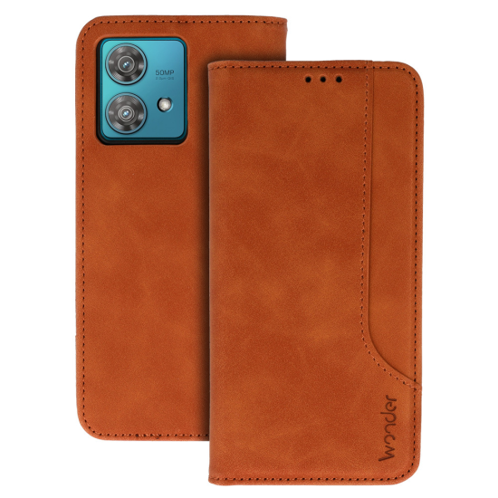 WONDER PRIME CASE FOR MOTOROLA EDGE 40 NEO BROWN