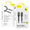 BLAVEC CABLE  TYPE C TO TYPE C - PD 100W 5A 1 METRE BLACK-GREY