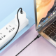 BLAVEC CABLE TYPE C TO TYPE C - PD 100W 5A 1 METRE BLACK-GREY BLAVEC CABLE TYPE C TO TYPE C - PD 100W 5A 1 METRE BLACK-GREY